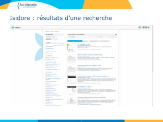 Isidore : résultats d’une recherche
40
 