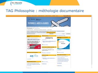 TAG Philosophie : méthologie documentaire
59
 