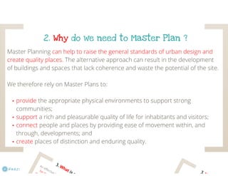 The concept of Master plan | PDF