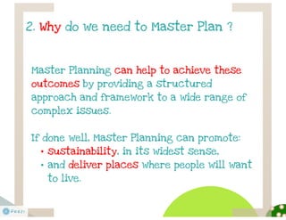 The concept of Master plan | PDF