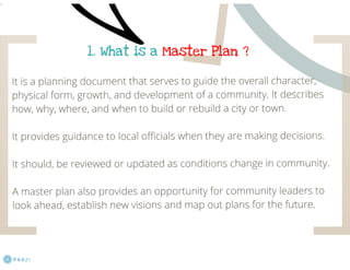The concept of Master plan | PDF