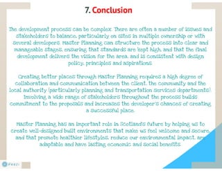 The concept of Master plan | PDF