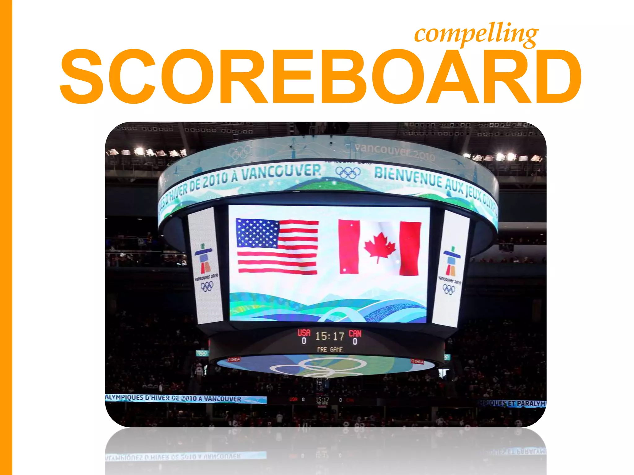 compelling

SCOREBOARD

 