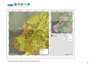 23
Figura 10. Geologia e litologia de Itaoca, Fonte: SEA/Inea, 2011.
 