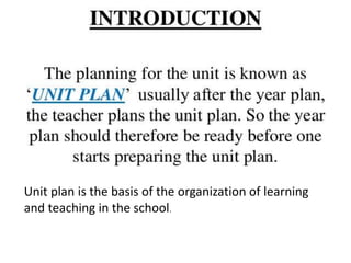 Master Plane Course Master plan, course plan, unit plan | PPTX