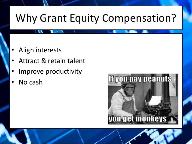 Why do companies grant stock options
