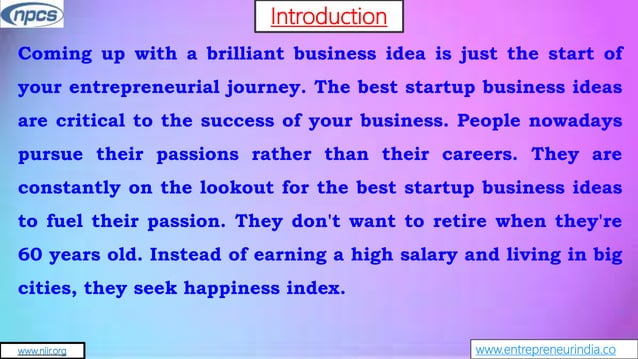 Founder Institute: World's largest pre-seed startup accelerator.