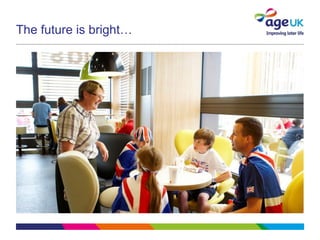 The future is bright…
 