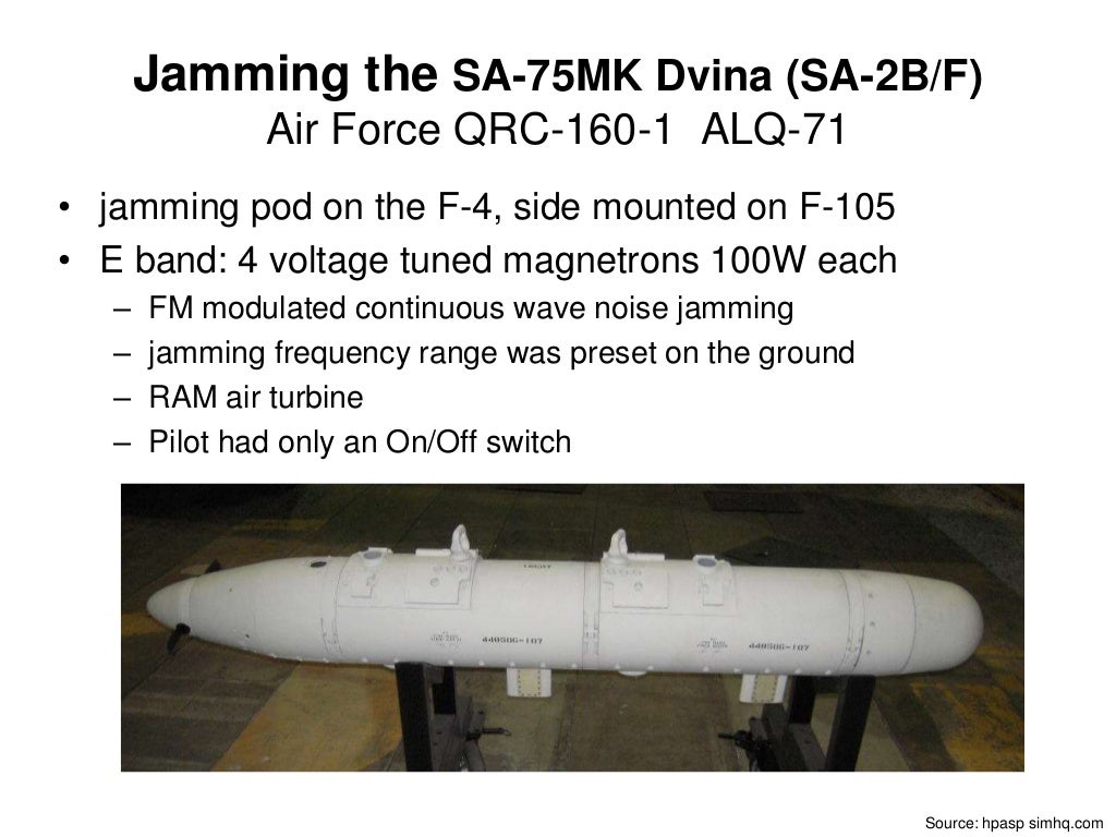 Standoff Jamming Air Force EB66