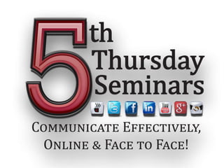 Communicating Effectively Online and Off