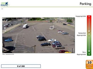 Parking
58



                                        Inappropriate   0
                         Bad Parking
             0           0
             1           1
             2           2
             3           3
             4           4
             5           5                Somewhat
             6           6
                                         Appropriate    4
             7           7
             8           8
             9           9




                                               Very
 http://planetsave.com                   Appropriate    9


                                                        10
                             0 of 200
 