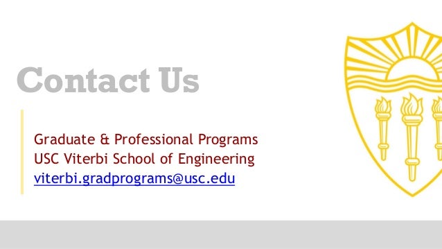 graduate engineering programs at usc usc viterbi school of engineering