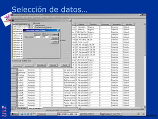 SPSS: POP Psicología EducativaSelección de datos…