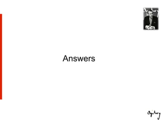 Answers
 