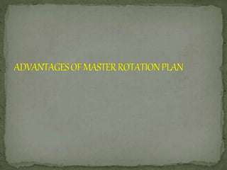 Masterrotation slide | PPTX