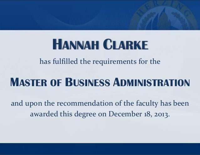 Clark Mba Requirements master s graduates herzing december 2013 Clark Mba Requirements master s graduates herzing december 2013