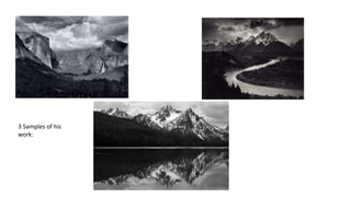 3 Samples of his
work:
 