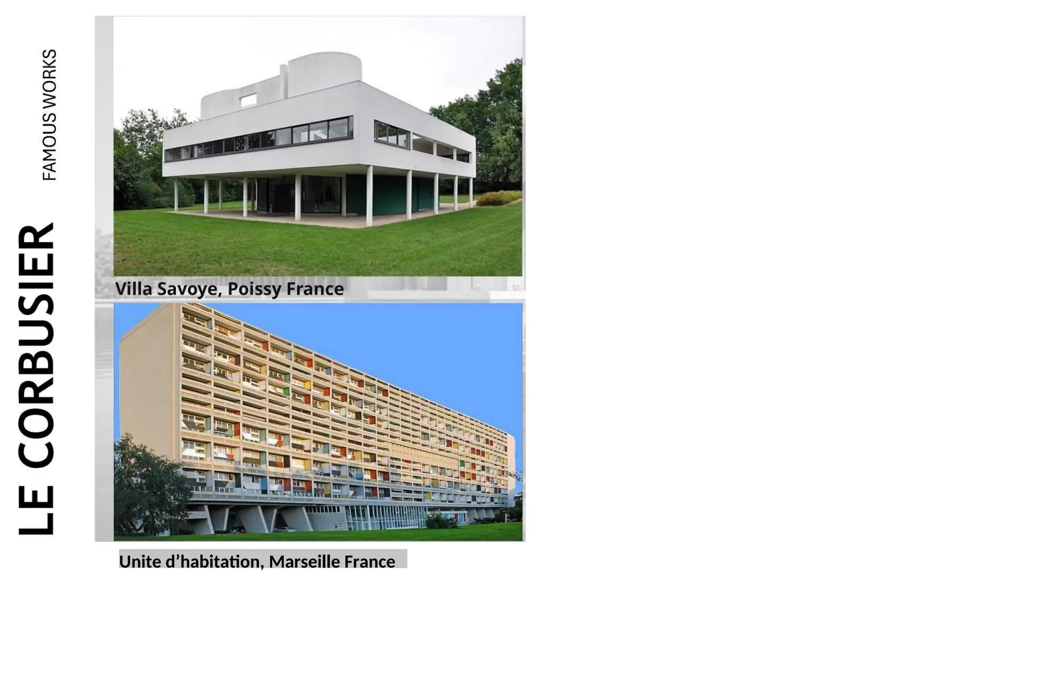 Unite d’habitation, Marseille France
 