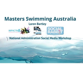 Masters Swimming Australia Facebook Presentation 2013