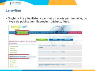 RESSOURCES COMPLEMENTAIRES EN
LIBRE ACCES
 