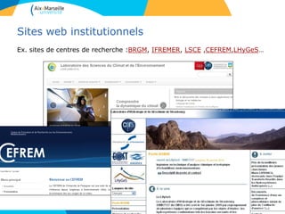 Cours en ligne
• France Université Numérique : cours en sciences de l’ingénieur
• Cours en ligne francophones
• Unisciel : université des sciences en ligne
81
 