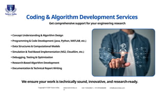Expert Coding & Algorithm Development Support for UK Engineering ...