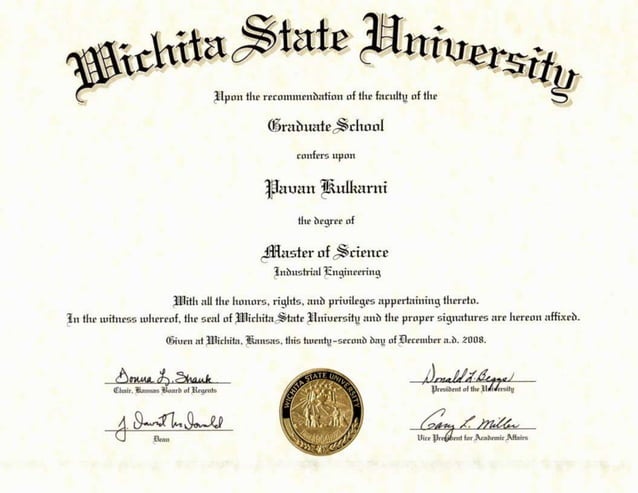 Masters Degree Certificate PPT masters-degree-certificate-ppt