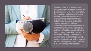 Masters Degree In Journalism Program 545436456 | PDF