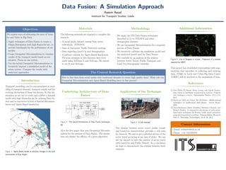 1. Introduction
India ranks high in road traffic fatalities. India has the 2nd largest road network in the World[1]
but lags qualitatively[2]. A report[3] based on in-depth crash data highlights that all fatal crashes
in urban Kolkata (Nov’14 to Nov’15) had at least one infrastructure factor contributing to its
incidence. My research study aims to identify and address such factors in a junction in the city
of Kolkata, India.
4. Location identification
o Identify one location from 516 crashes with GPS locations
• Should have high accident incidence
• Be a typical junction to develop a template for transferability
8. References
[1] www.telegraphtravelteam.carto.com
[2] www.web.worldbank.org
[3]Kolkata City Fatal Accident Study 2016, JP Research India Pvt. Ltd.
6. Intervention development
o Literature review for possible solutions to identified problems
o Develop relevant interventions based on local conditions
• CAD will be used for design, if required
• ARCADY/LinSig to be used for intervention assessment
5. Problem identification
o Registered accidents considered as “case studies” and analysed
for following crash parameters:
• Crash configuration
• Kind of accident
o Additional data to be collected on traffic volume and counts
2. Objectives
o Identify a junction with high crash incidence
o Study crashes to understand the interactions leading to crash occurrence
o Literature review to list possible solutions and develop relevant changes
o Assess the proposed changes using relevant software
o Transferability of changes to other locations
3. Data Source and basic statistics
Fatal crashes data from JP Research India Private Limited (JPRI)
o 719 crashes registered between Nov’14 to Nov’16 (24months)
• 53% of 719 crashes involved pedestrians
• 54% of 706 fatalities were pedestrians
• 20% of accidents involved vehicles moving in the same direction
0% 0%
0%
81%
19%
Human
VehicleInfrastructure
Pedestrian,
384Same
direction
traffic,
140
Pedestrian
Same direction traffic
Leaving carriageway
Opposing traffic
Turning/crossing
Obstacles in carriageway
Other kind
Unknown
DEVELOPMENT OF INFRASTRUCTURE IMPROVEMENTS FOR REDUCING
FATAL ACCIDENTS IN KOLKATA, INDIA
QGIS plot of 516 crashes
516 accidents
Evenly spread
throughout city
QGIS filtering to
locations > 2 crashes
within 100m2 area
12 Locations: 45 accidents
Max: 6 accidents
Includes:
Junctions
Roundabouts
Grade separated junc.
Parking bay entry
2 Locations: 12 accidents
1. Typical 4-arm junction,
lower traffic density
2. Most vulnerable,
includes tram line, grade
separated overhead
bridge, high traffic
density
7. Transferability
o Improved junction design will to be used as base template
• Most locations have ensuing crash configurations in common
(Front-rear, front-side, pedestrian, object)
o Numerical extrapolation of number of accidents prevented
with proposed changes
Kind of Accident
Contributory factors [3]
Bhuvanesh Bharath Alwar M, MSc (Eng) Transport Planning and Engineering
Junction Ped. Acci. Veh. Acci. Fatalities
Raja Dinendra street -
Shri Aurobindo Sarani
2 2 4
 
