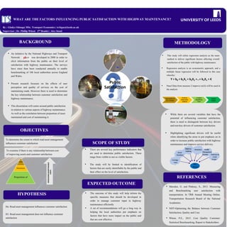 Justification
Reason for study
 Past sport transport studies undertaken
focus on tourism, long distance travel,
high profile sport and mega events
 Past Studies have lacked depth (e.g. small
sample sizes
 Lower league football travel can impose
significant local externalities in the form
of traffic, parking and emissions
Why GTFC?
 Moving to a new stadium which allows
people to re-assess current travel behavior
 Similar average attendance to average for
League 1 and League 2 2015/16 . (5,240
compared to 6,022)
 GTFC have only recently returned to
League 2 so therefore are not accounted
for in recent studies
Literature Review
Car has a larger model share for lower
league football travel than top level
football travel
Traffic is the largest externality imposed
by football matches
Walking is more popular in lower
league football
Travel related issues the largest barrier
to watching high level football (is this
similar in the lower leagues)
Moving stadiums represents a significant
external shock which can help to break
habitual travel behaviour
Studies have found that this shock can be
exploited to expose people to new modes
if the correct initiatives are put in place
Methodology
Data will be collected by online
questionnaires which will include
questions on the following topics:
How people currently travel to lower
league football matches
The reasons and motivations behind how
people travel and their willingness to
change the way they travel
What people perceive as the potential
barriers to traveling by different modes
Peoples current arrival time to a football
match and their desired arrival time
Activities undertaken at the football
stadium and what effect this has on
arrival time and mode choice
The survey will appear on the unofficial
supporters online forum. Online surveys
have been used to collect as many
responses as possible in comparison to
focus groups / interviews. Questions will
be relatively simple and will not need
detailed responses to minimise bias.
Next Steps
Creating and trialing an online
questionnaire
Contacting the relevant organisations (the
club, supporters trust) to gain population
data and help distributing the survey
Grimsby’s New Stadium
 Capacity to increase by 5,000 from
around 9,000 to 14,000
 Development to include Ice Rink,
housing, transport hub, community
facilities, restaurants and car park
 More central location which could
affect the way people travel
Key References
The Campaign for Better Transport . 2013. Door
to turnstile - improving travel choices for football
fans.
Ajzen, I 1991. The Theory of Planned Behaviour.
Organizational Behavoir and Human Decision
Proccesses 50 pp 179-211.
Jack Waller, MSC Transport Planning (ts16jlw@leeds.ac.uk) Supervisor – Bryan Matthews
17
20
41
31
0 10 20 30 40 50 60 70
League 1
League 2
Lower league car usage
Single occupant % Car sharing %
Aims
Discover how people are travelling to
lower league Football
Discern whether lower league football
travel needs to be made more sustainable
and if people are willing and able to
change their transportation mode and
behaviour
Use results to suggest how interventions
that could make football more sustainable
Study if location of a stadium affects
transport mode
 
