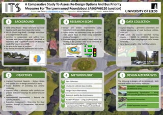LEEDS
Establish Objectives
Leeds Network Modelling
(SATURN)
Traffic Analysis of base
case scenario
Current pollutant
emissions
Re-assignment of trips in
the network after
modelling the CAZ user
charges (SATURN)
Do Something pollutant
emissions
Traffic Analysis of Do
Something scenario
Analysis of findings
(overall change of
emission levels)
Health Impact Assessment
on school trips
Calculation of pollutant uptake
during school trips on car
routes for both scenarios Calculation of uptake on green
school routes under different
scenarios (e.g. Walking school
bus scheme)
Conclusion
Literature review
Clean Air Zone (CAZ)
✓ Class C action category: buses/coaches /HGVs to meet a Euro 6 standard, taxis/LGVs a Euro 6 (diesel) or Euro 4 (petrol)
standard. Private vehicles excluded from the congestion charge.
✓ Supplemental measures (park ’n’ ride schemes, road improvements, provisions for alternative transportation etc.) also needed.
✓ Leeds and Joint Air Quality Unit (DEFRA and Department for Transport) to form the final action plan by April 2017.
✓ Leeds Air Quality Action Plan currently in progress (6 designated AQMAs under the Environmental Act 1995, 10 real time
monitoring stations and 70 NO2 diffusion tubes to ascertain DEFRA’s predictions for 2020).
1. Background & Introduction
2015: DEFRA’s National Air Quality Assessment
• Six UK cities (London Leeds, Birmingham, Derby,
Nottingham, Southampton) at risk of not achieving
NO2 emission targets by 2020.
• ‘Clean Air Zone’ (CAZ) strategy to be adopted by
2020 or sooner in the form of a congestion charge
on pre-Euro 6 diesel vehicles.
2. Aims and Objectives
References
• DEFRA (2015). Air quality plan for reducing nitrogen dioxide (NO2) in West Yorkshire urban area (UK0004). Air quality plan for nitrogen dioxide (NO2) in UK (2015) Environmental quality. [online] pp.1-51
• Hickford, A. and Tubby, J. (2016). AIR QUALITY AND AIR QUALITY UPDATE. Report of the Director of Environment and Housing. [online] Leeds: Leeds City Council, pp.1-14
• Wang JYT; Ehrgott M; Dirks KN; Gupta A (2014) A bilevel multi-objective road pricing model for economic, environmental and health sustainability Transportation Research Procedia
• West Yorkshire Combined Authority (WYCA) and Public Health England (PHE) (2016). West Yorkshire Low Emissions Strategy 2016 to 2021, Delivering Cleaner Air for All in West Yorkshire [online] pp.1-71.
‘Clean Air Zone’ strategy as an instrument towards emission reduction and its
health impact on school trips: A case study of Leeds.
By: Konstantina Athanasia Kouroupi MSc Transport Planning and Engineering e-mail: ts16kak@leeds.ac.uk
Supervised by Dr. Judith Wang Year 2016/17
3. The case study of Leeds
Air pollution reduces life expectancy of every person in
the UK by an average of six months, with an estimated
annual cost to society of up to £16 billion per year
(DEFRA, 2015).
40.000/yr
Premature
deaths in the
UKSO2
NO2
PMn
O3
West Yorkshire Local Authority Fleet – vehicles by Euro Standard
(WYCA and PHE, 2016)
Relative Air Quality Damage Costs (PM and NOx) by Sector
(WYCA and PHE, 2016)
Maps of modelled roadside annual mean NO2 concentrations 2013 and 2020 (WYCA and PHE, 2016)
5. Expected Results
• The potential impact of the ‘polluter pays’ principle in the form of ‘Clean Air Zones’ on the environment and on the health of
children commuting to school in the city of Leeds.
• The development of a new methodology to assess the health impact of a road pricing policy through traffic modelling assignment.
Air Pollution Targets
• UK Air Quality Strategy
• European Air Quality Directives
LEEDS LEEDS
O-D studies to model the
Base case scenario
using Wardrop’s User
Equilibrium assignment
(SATURN)
Base case
emission levels
from SATURN
Do Something scenario: User
charging modelling and new
traffic assignment in SATURN
Do Something
emission levels
from SATURN
Health Impact Assessment
Environmental assessment
School routes
identification and modal
split (between trips by
car and walking trips)
Calculation of air
pollutant
dispersion on each
used link
Calculation of air
pollutant
concentrations
on each used link
Uptake = Breathing Rate x
Pollutant Concentration x
Time spent on path/linkAssess the environmental impact of ‘Clean Air
Zone’ strategy in the city of Leeds, with a main
focus on N02.
Assess the health impact on the daily school
commutes through the estimation of pollutants
uptake (e.g. UFP, BC, CO, etc).
#1
#2
With a population of approximately 774,000, Leeds is the 3rd worst UK hotspot for air quality.
1 in 20 deaths are attributable to air pollution for the over 30s.
4. Methodology
 