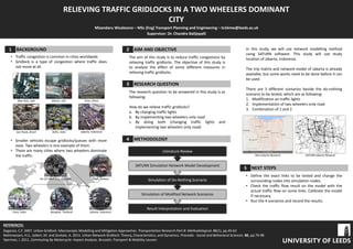 Attitudes and preferences of 16-19 year old students on bus travel
Narinder Singh Lali MSC Transport Economics
Supervisors Mr J Shires  Mr D Johnson
Introduction
The number of driving
licences held by young
people has been
declining over the past
decade (EU report 2016)
and there has been a
reduction in distances
travelled by young
people in the UK, for
example 17-20 are
travelling 1400 mile less
than in 2003 (Dft 2014).
Background
While in 1995, some 43%
of 17- to 20-year-olds
held a full driving
licence, that has plunged
to just 31%. The fall is
sharpest among young
men, where it has
dropped from 51% to
30%, while the
percentage of young
women with a full
driving licence has
slipped from 36% to 31%
0%
10%
20%
30%
40%
50%
60%
70%
80%
90%
100%
17-
20
21-
29
30-
39
40-
49
50-
59
60-
69
70+ 17-
20
21-
29
30-
39
40-
49
50-
59
60-
69
70+
Full car drivinglicence holders by age and gender:
England, 1975/76 to 2015
1975/76 1985/86 1995/97
2005 2015
M F
Objective
•To establish the attitudes and preferences of 16-19
on bus travel in West Yorkshire
Objective
•To analyse why there has been a decline in driving
license applications and young person attitude
towards driving
•What are the reasons for the change in attitudes of
young people to this decline
Objective
•To establish young peoples preferences and attitudes
in how they use technology to inform decision
making in their use of bus travel
To conduct research at
RoundhaySchool, Old Park
Road, LS8 1ND
Focus on 16-19 6th form
pupils
Conduct assembliesat
school and carry out survey
Scope of the
research
Objectives Methodology
Literature
review
•Review of literature on young people
preferences and attitudes to bus travel
•Review of literature on peak travel
•Identificationof trends and causal factors
Survey
•Conduct assemblies at RoundhaySchool
•Distribution of specifically designed
questionnaire to obtain gender, ethnic and
socio-economic mix to obtain quantitative
data
•Undertake focus groups at Roundhay
School to obtain qualitative data
NTS data
analysis
• Statistical analysis of NTS data and compare
patternsbetween young people and othergroups
• If there is a difference what is the difference and
the reasons for the difference
• Identification of any gaps in the NTS data
Possible outcomes
16-19 attitudes to driving may be due to
increasing costs of lesson and insurance
16-19 may prefer to obtain a lift from parents
rather than use public transport
16-19 preferences and attitudes may be
impacted by technology in particular UBER
16-19 attitudes and preferences may be
determined by socio-economic factors
• Heath, Yuko, Gifford, Robert, 2002,Extending the Theory of Planned Behaviour: Predicting the Use of Public Transportation
• Beirão, Gabriela, Sarsfield Cabral, JA, 2007, Understanding attitudes towards public transport and private car: A qualitative
study
• López-Sáez, Mercedes, Lois, David, Fernández, Itziar, Martínez-Rubio, José-Luis. 2014, Influential factors in the choice of
public transportation or cars as the mode of transportation in habitual commutes
• Peak, Phil 2012, Peak Travel, Peak Car and the future of mobility: Evidence, Unresolved Issues, Policy Implications and a
Research Agenda
References
My dissertation will present the results of a qualitative
and quantitative study of young people’s attitudes and
preferences on bus travel. My key research will focus
on, in order to increase public transport usage for young
people the service should be designedin a way that
accommodates the levels of service required by young
people.
Furthermore, the choice of transport is influenced by
several factors, such as individual characteristics and
lifestyle, the type of journey, the perceived service
performance bus travel and situational variables
including technology.
Policies which aim to discourage car usage should be
targeted at the youngpeople that are most motivated
to change and willing to adapt travel behaviour
 