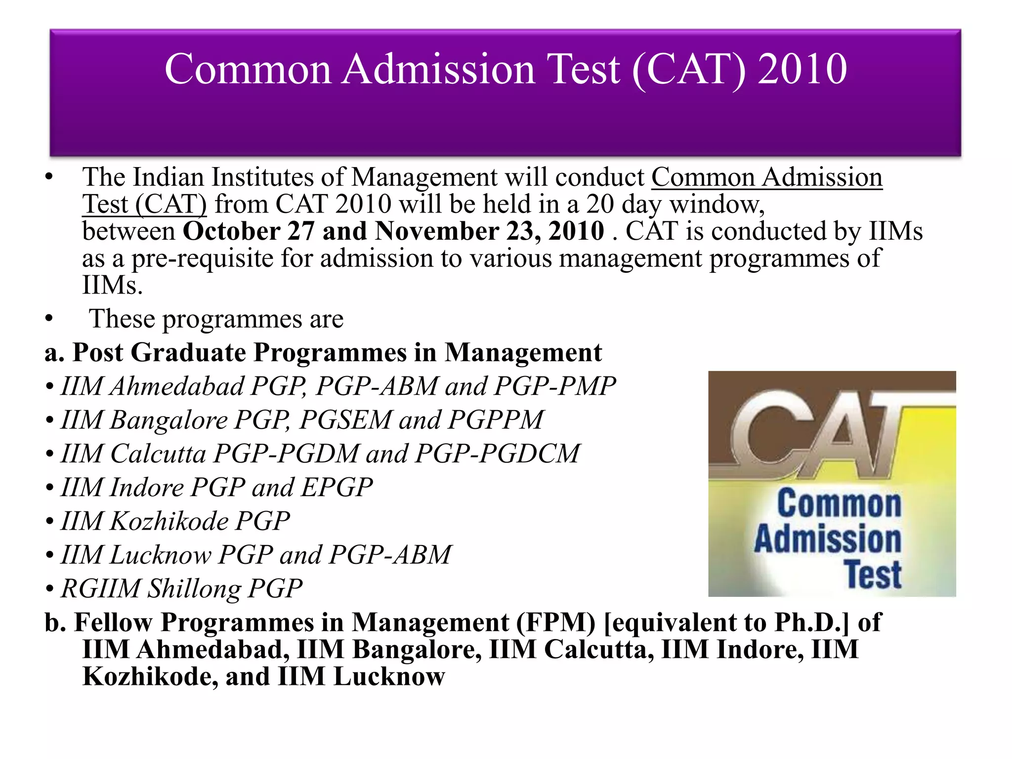 Many business schools are creating concentrations for investment management, real estate, arts administration, biosciences, and other fields, and they tend to bring more to the table. 