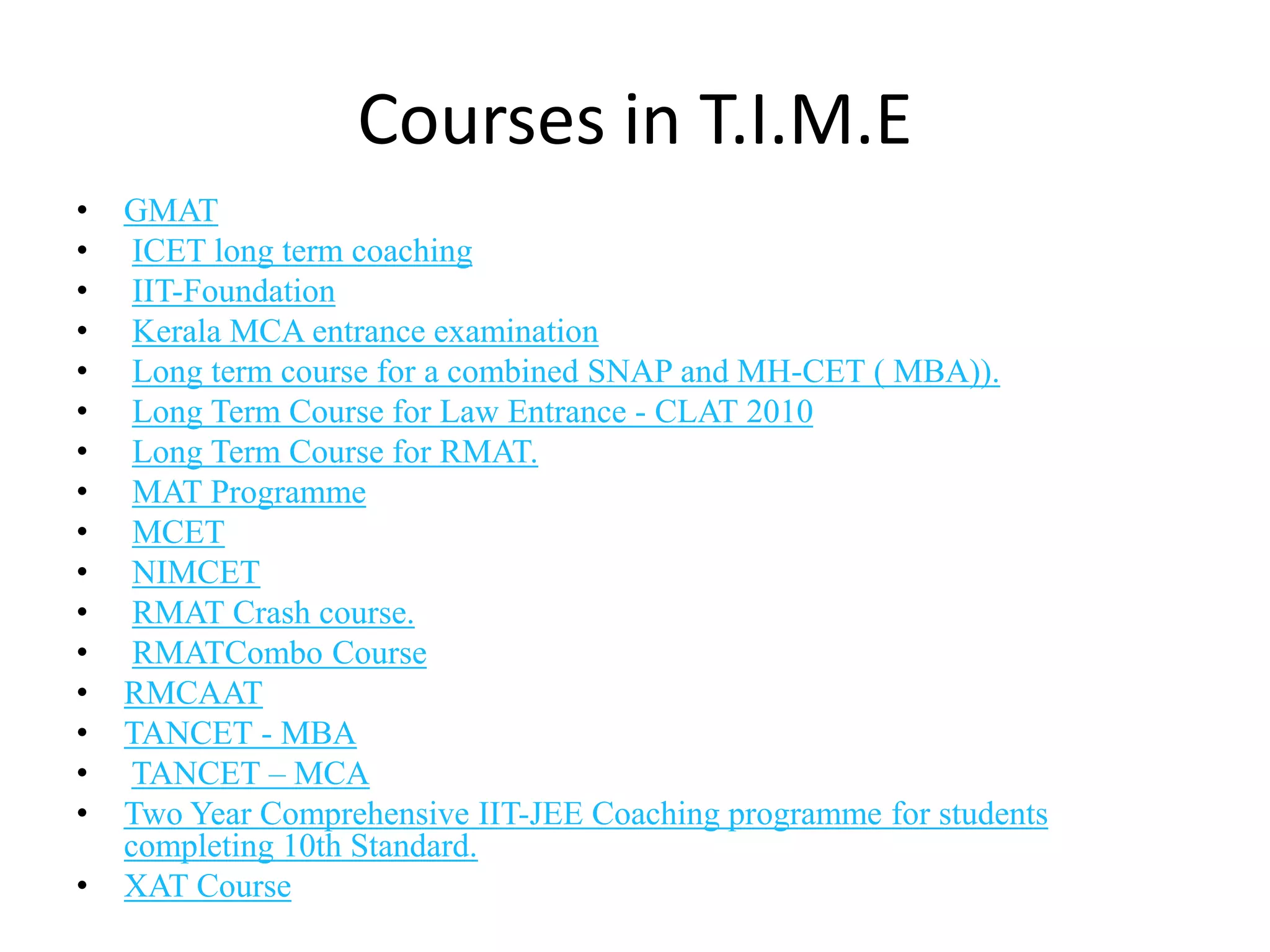 Top MBA colleges in MumbaiWELINGKAR INSTITUTE OF MANAGEMENT DEVELOPMENT & RESEARCHLocation: Mumbai      Fees: Rs.500000Cut offs:CAT- N/AMAT- N/AInstitute of Technology & Management - ITMInstitute of Technology & Management - ITMLocation: Mumbai     Fees: Rs.464000Cut offs:CAT- 70%MAT- 82%
