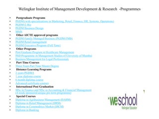 International School Of Management Excellence - ISME, Bangalore, Navi MumbaiLocation: Bangalore      Fees: Rs.435000Cut offs:CAT- 65%MAT- 65%SPJIMR - S P Jain Institute Of Management & Research MumbaiLocation: Mumbai      Fees: Rs.630000Cut offs:CAT- 85%MAT- N/A