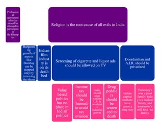 Group SkillsIn this category, the panel members look for the candidate's extent of valueaddition to the group, his ability to communicate ideas fluently and efficiently, his ability to listen attentively as well as his willingness to listen to logic and reason, besides his ability for sustained interest. The panel members also take note of the candidate's ability to enhance the quality of discussion; especially, his ability to contribute original points (not repeating the same points). Another major group skill would be the candidate's ability to discuss different dimensions. His ability to steer the group into discussing other angles is also looked for. Furthermore, it is observed whether the candidate has the ability to make consistent efforts to relate with others in the group. Last, but not the least, is the candidate's ability to build on valid points.Leadership SkillsIn this category, the candidate's ability to influence and persuade others, his ability to encourage and also to compromise is looked for. His ability to co-ordinate and summarize is also taken into account. Another important aspect would be his ability to build up the confidence of the group, thereby encouraging even the silent members to participate in the GD. 