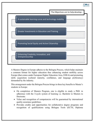 Masters in Europe | PDF