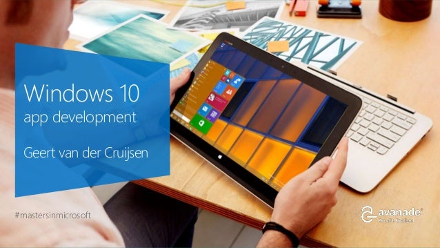 Masters in Microsoft  Windows 10 app development introduction
