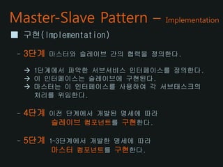 Master slave pattern | PPT