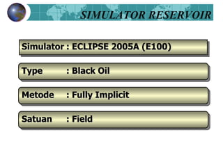 Simulasi Reservoir Menggunakan Eclipse 100 | PPT