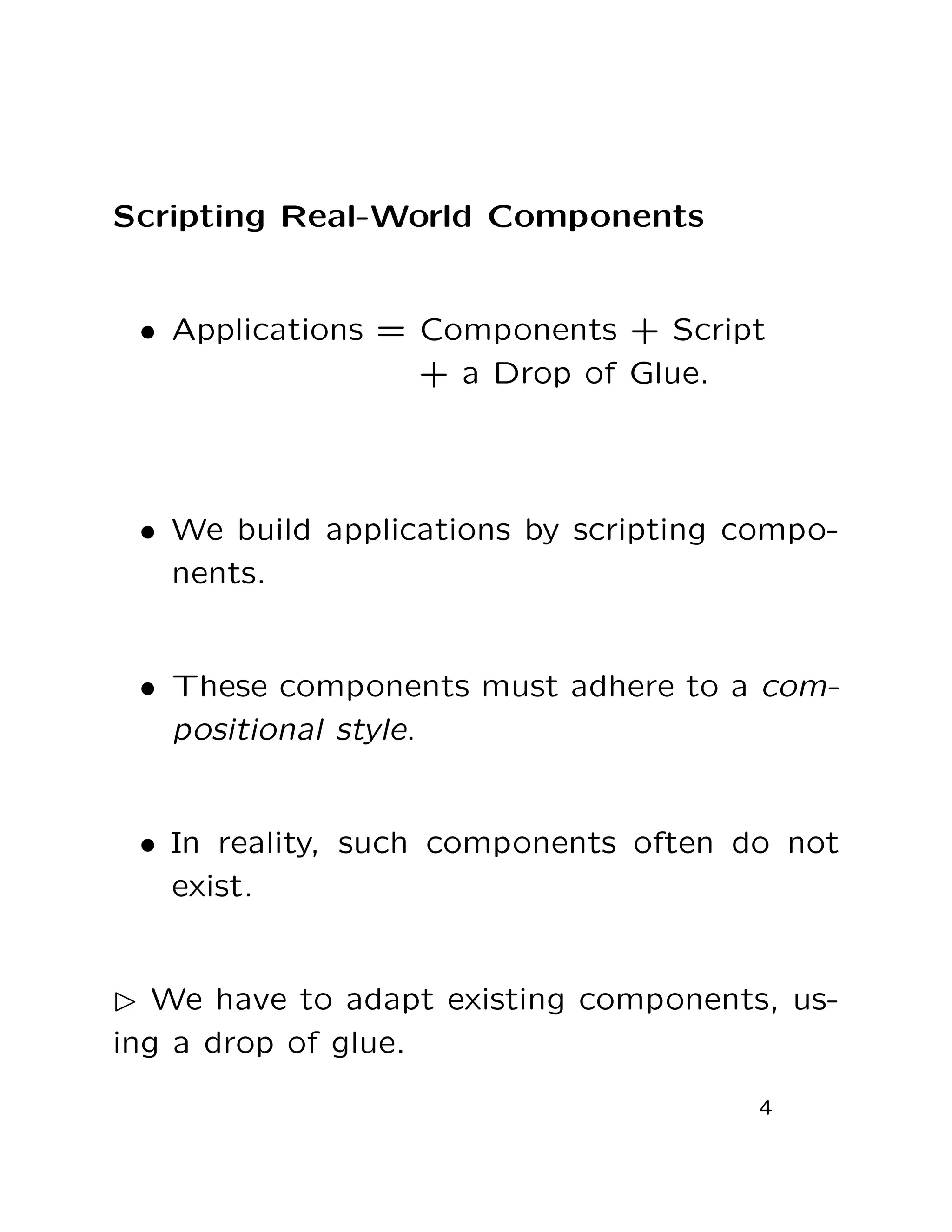 Enabling White-Box Reuse in a Pure Composition Language