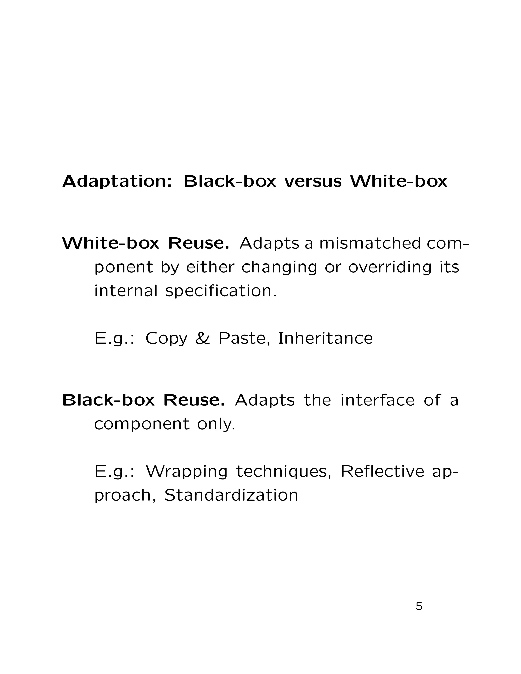 Enabling White-Box Reuse in a Pure Composition Language