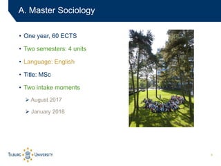 6
• One year, 60 ECTS
• Two semesters: 4 units
• Language: English
• Title: MSc
• Two intake moments
 August 2017
 Janua...