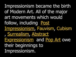 Masters of impressionism Slide 55