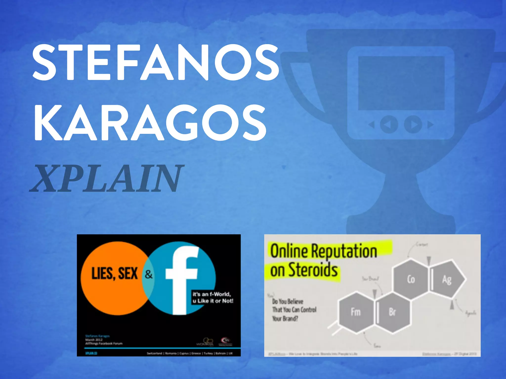 STEFANOS
KARAGOS
XPLAIN