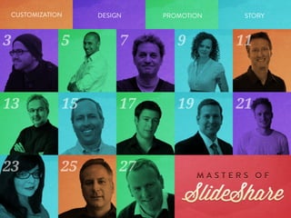 CUSTOMIZATION

DESIGN

PROMOTION

STORY

3

5

7

9

11

13

15

17

19

21

23

25

27

 