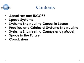 A Career in Systems Engineering has SPACE for Dreams | PDF