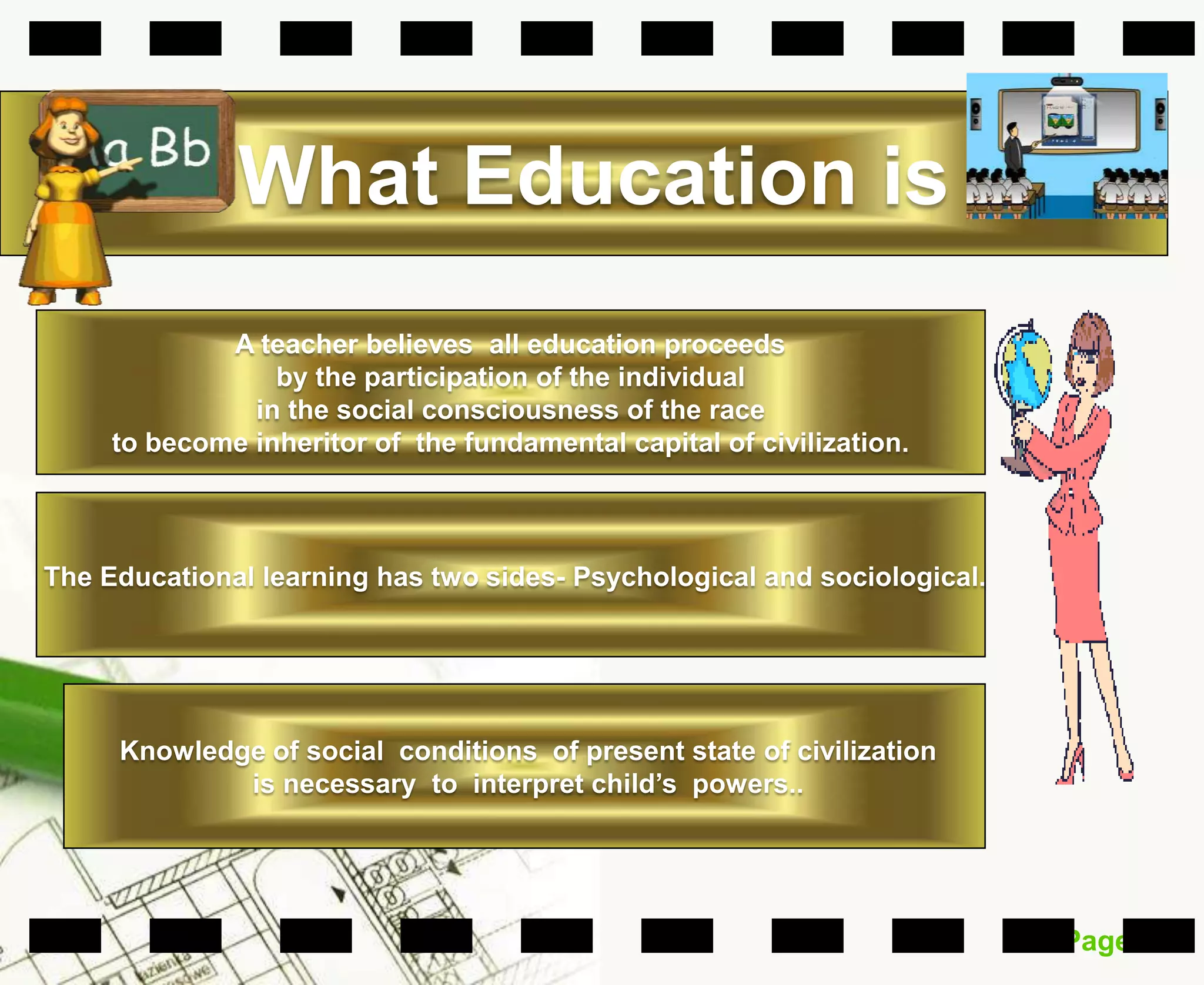 Teachers' Pedagogic Creed | PPTX