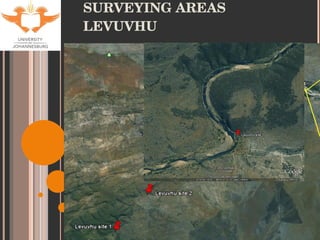 SURVEYING AREAS LEVUVHU 