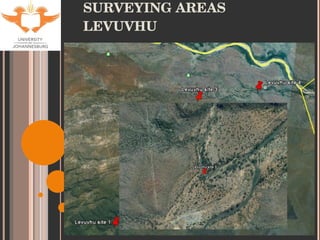 SURVEYING AREAS LEVUVHU 